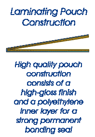 Laminating Pouch Construction